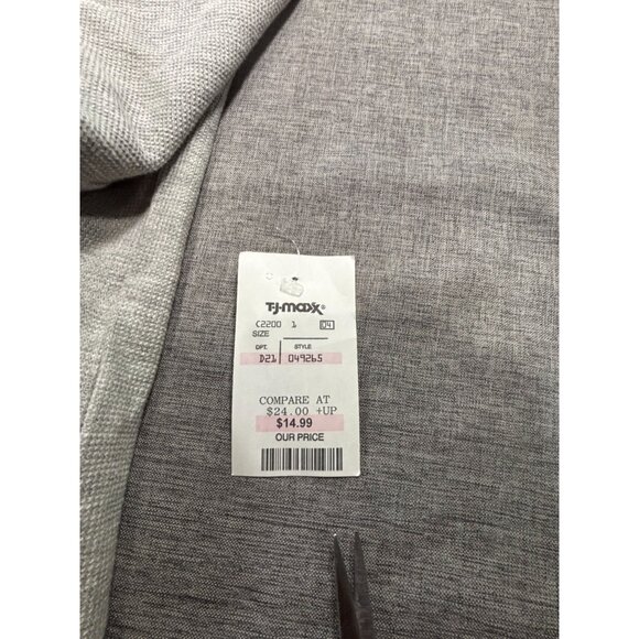 Natural Life Mens Gray V-Neck T-Shirt XL Cotton Blend - Picture 4 of 9